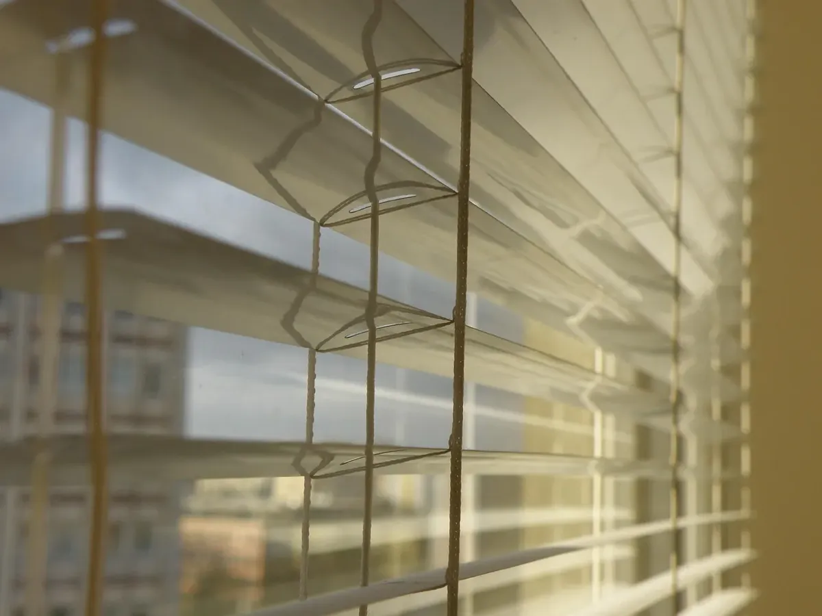 Горизонтальные жалюзи в интерьере